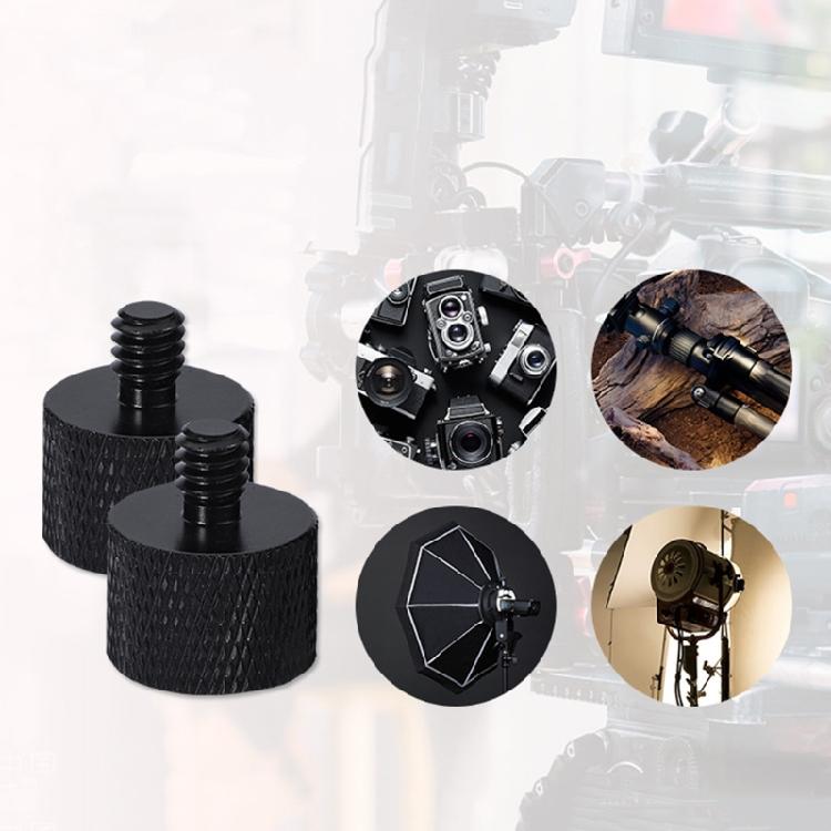 Tripods Screw Adapters 5/8" Female to 1/4" 3/8" Male Mount Cameras LCD Monitors