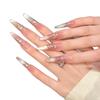 Yihe Vitality Rainbow Cat Eye Blush: Handmade Flashy Wearable Nails