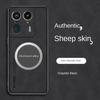 Business Retro Lambskin Leather Case For Moto Edge60S/50/40 Stylus Fusion Ultra Pro Neo Metal Magnetic Car Holder TPU Soft Cover