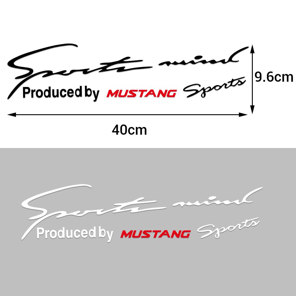 GDZJ3 Vinyl Car Logo Headlight Eyebrow Sticker Decor Accessories Auto Styling For Ford Mustang Focus Kuga Mondeo Fiesta Escape Edge
