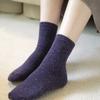SNOOZY Lambswool Gradient Socks - Purple
