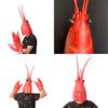 Dragon Lobster Head Mask Creative Latex Gloves For Stage Performance Festive Cosplay Accessories