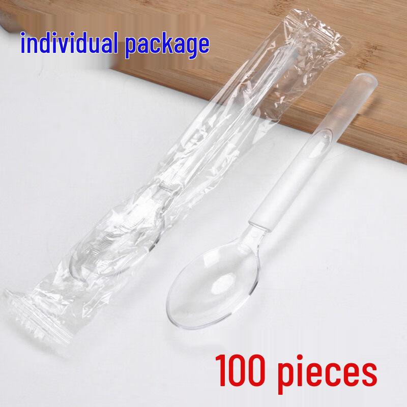 ZISIZ Disposable Food-Grade Plastic Cutlery