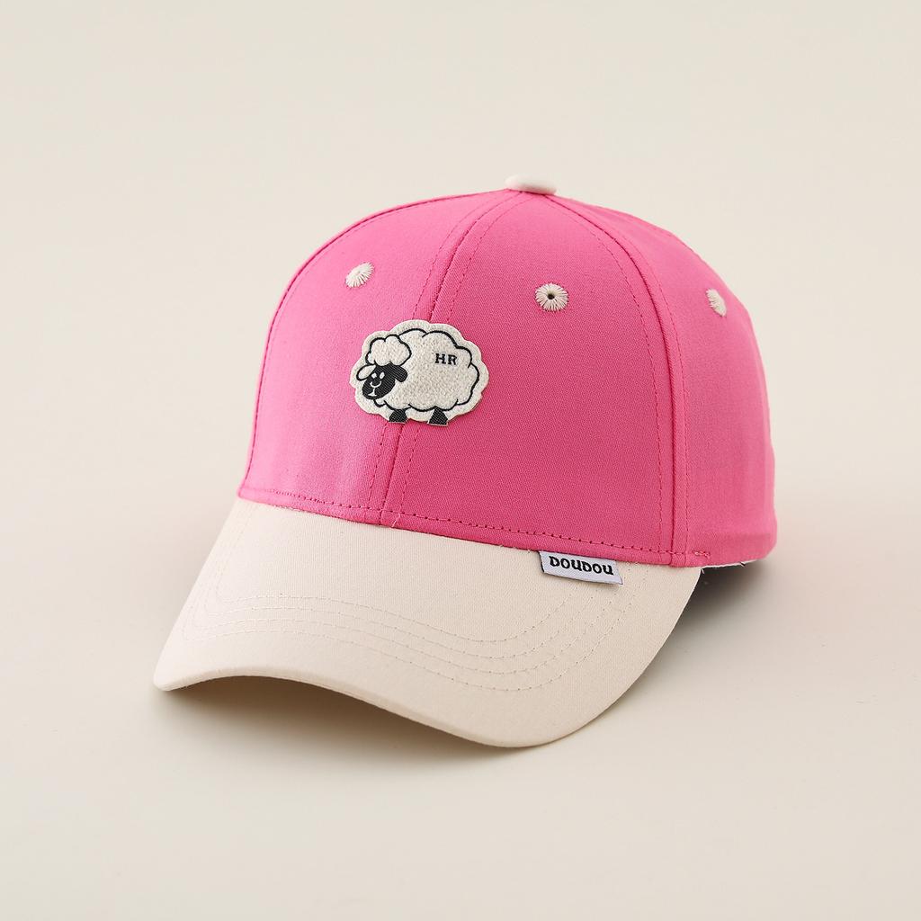 Kids Baseball Cap 50-54cm 2-7 Years Summer Sun Hats for Boys Girls Childrens Adjustable Outdoor Sunhat Toddler Visor Beach Cap