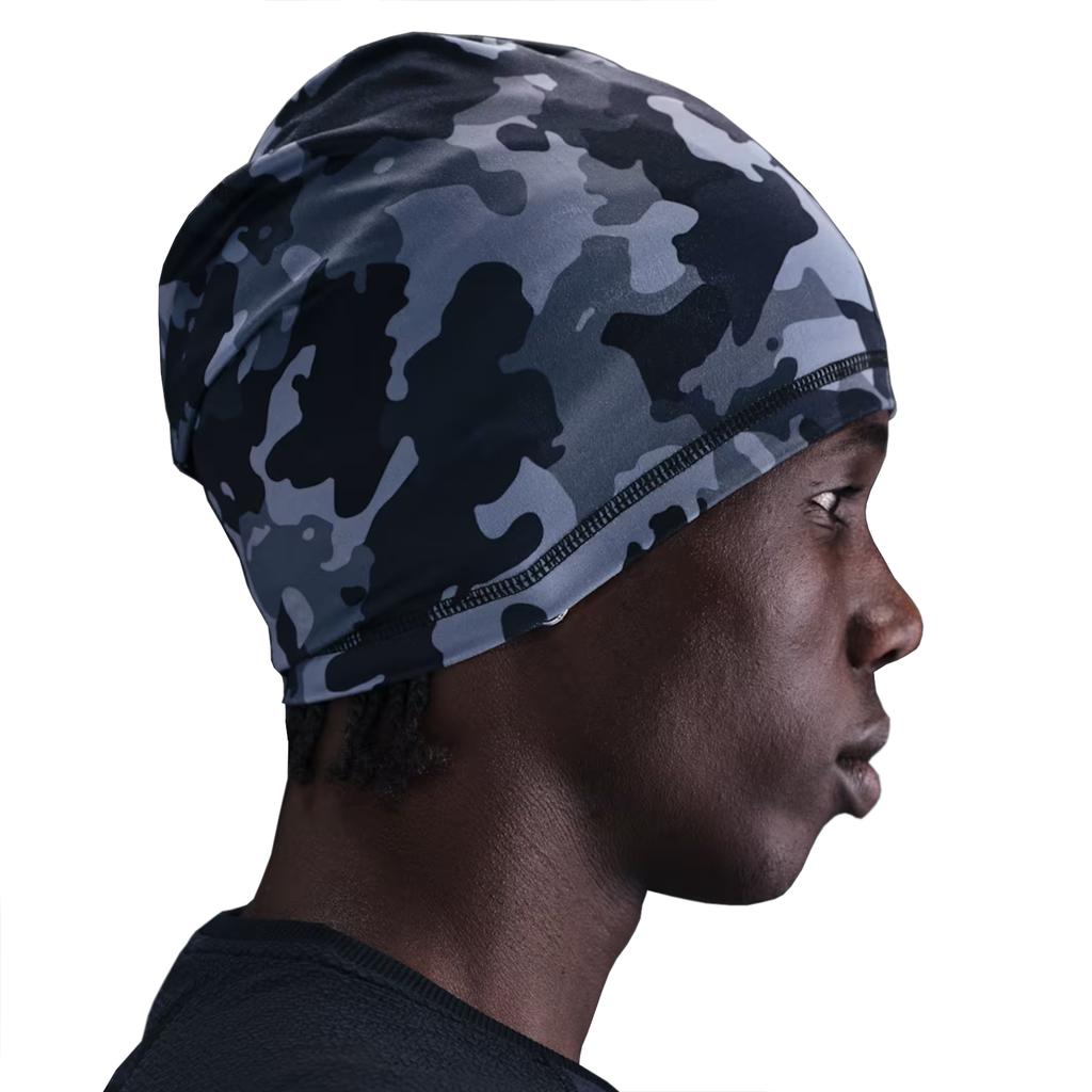 Nike Peak Dri-FIT Uncuffed Beanie, Unisex Grey Cap