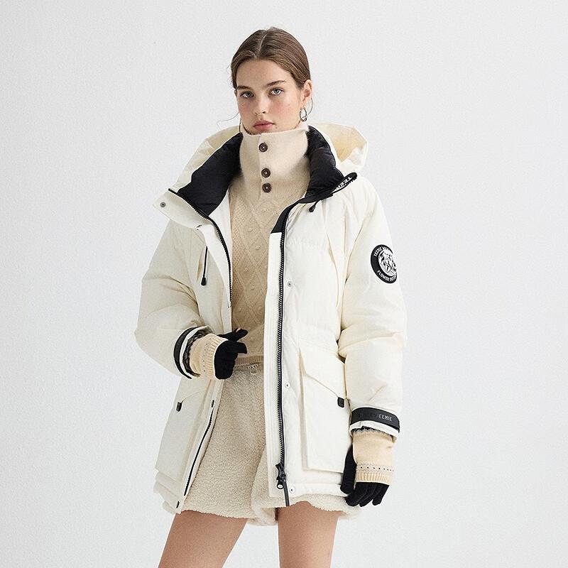 Teenie Weenie Women's Hooded Duck Down Jacket