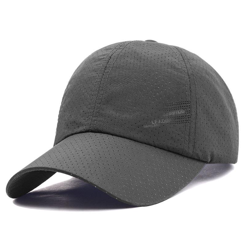 Unisex Korean Style Waterproof Quick-Dry Sun Protection Mesh Baseball Cap