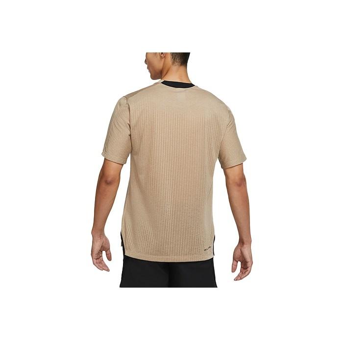 Nike Pro Dri-FIT Advanced Training Short Sleeve Crew Neck T-Shirt Men Tops Khaki DD1704-247