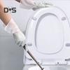 Toilet Cover with Quiet Close Technology Sturdy Anti-Shift Design Quick Release Secure Fit Toilet Lid