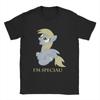 Unisexs Muffins Derpy Hooves T Shirts Cotton Tops Awesome Short Sleeve Round Neck Tees Birthday Gift TShirts