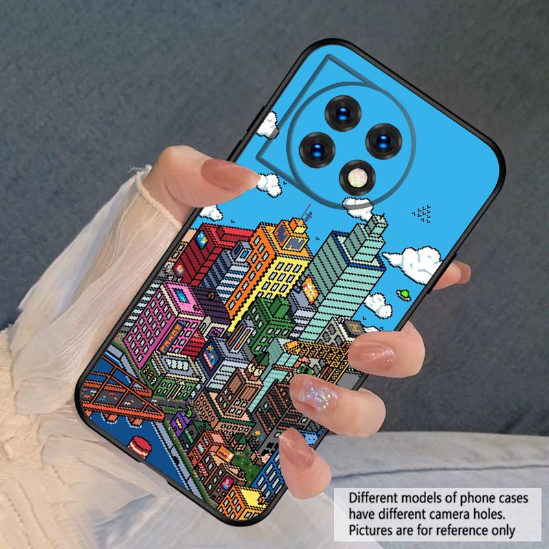 Sunset Xia Street For Oneplus 8T 9 9R 10 Pro 11 12 13 13R 5G ACE 5 Nord2 4 CE 3 4 Lite N20 SE N200 silicone soft phone case