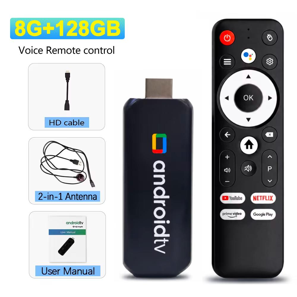 R3+ Android 16 TV Stick 8GB+128GB