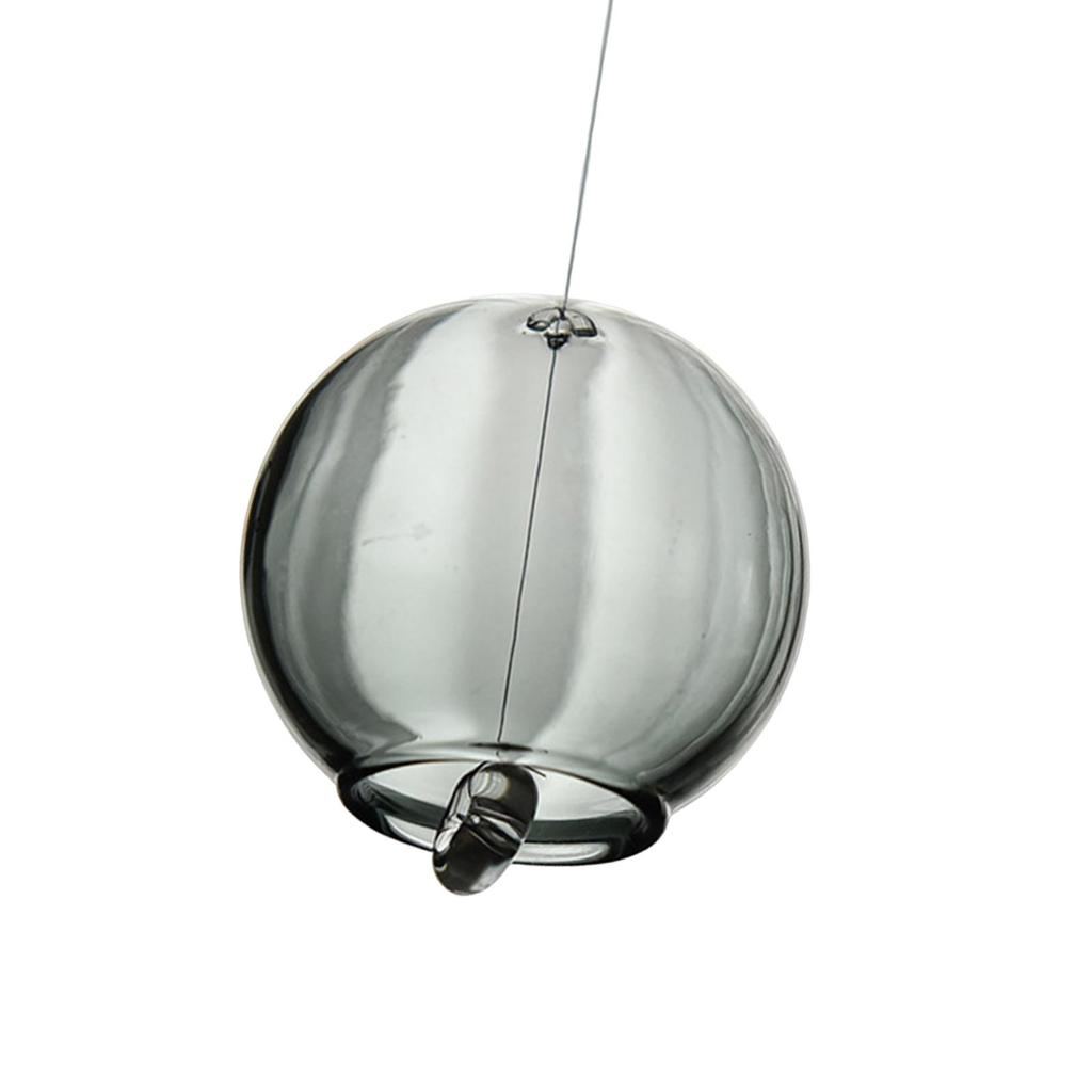 Traditional borosilicate glass bell decoration for indoor and outdoor use,