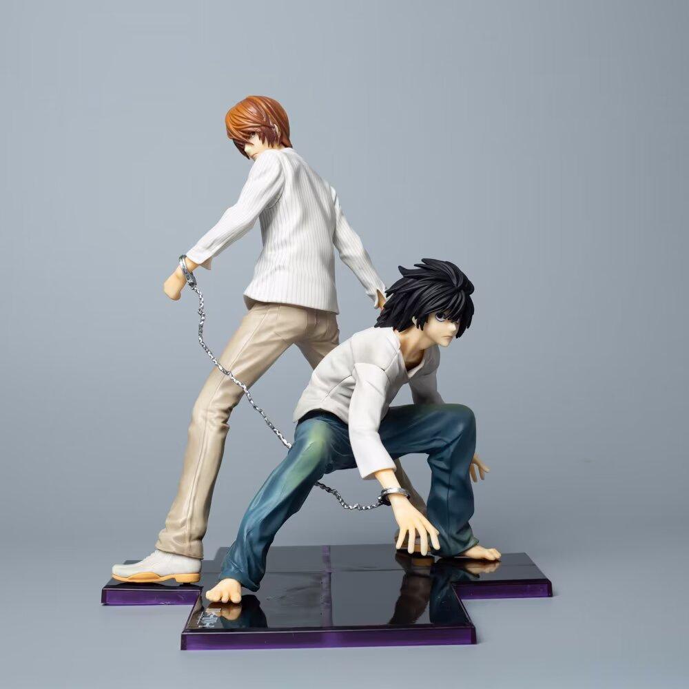 

MegaHouse Тетрадь смерти Лайт Ягами Ками L Lawliet 24 см Аниме ПВХ Фигурка Действия Игрушка Статуэтка Игры Модель Кукла Подарок No Retrail Box