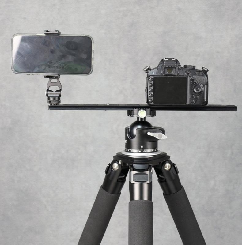 Heavy Duty Photography Lightweight Aluminum Long Arm Quick Release Plate Suitable For Tripod Ballhead 38mm Clamp Adapter