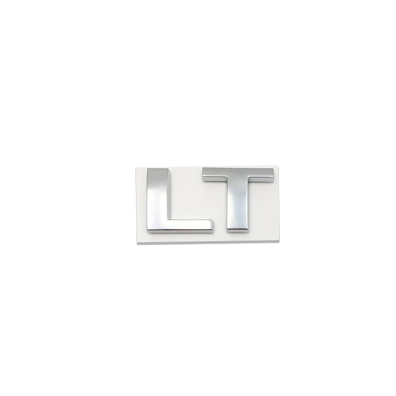 3D ABS (Plastic) Car Styling Car Side Fender Tail Trunk Decal Sticker Badge For Chevrolet SILVERADO LTZ LT Letters Logo Sticker