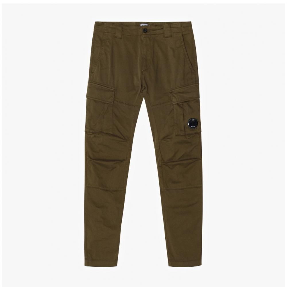 Cp Company 18cmpa056a 005694g 683 LenS Waffen Stretch Satin Cargo Men S Long pantS
