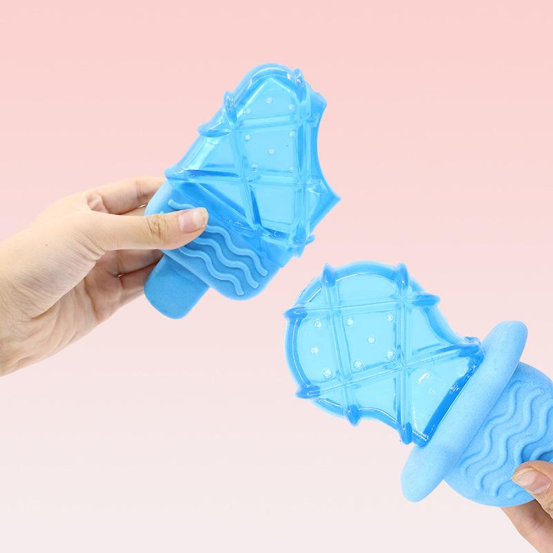Pet Ice Cream Toy TPR Foam Summer Simulation Ice Cream Toy Teething and Chewing Toy