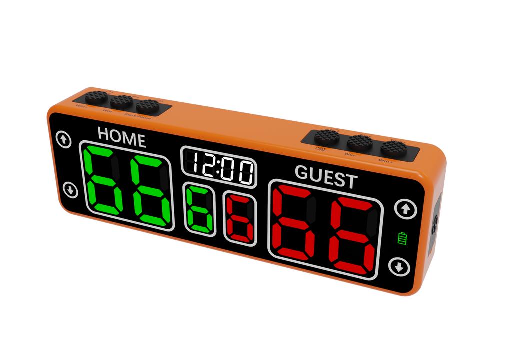 Multiple Colors Portable Small Multifunctional Digital Scoreboard for Basketball Volleyball Chess Poker Scoring LED Score Board
