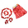 Kinder Sommer Hawaiianischer Gras-Lei Rock Strandkleid Blumenarmband Kostüm Anzug