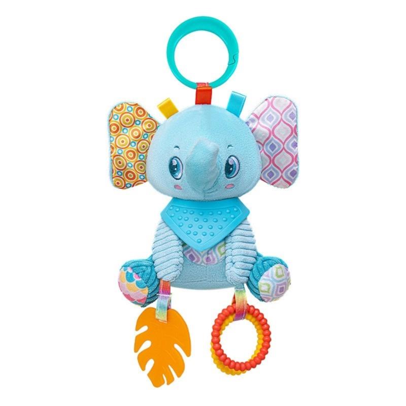 Interactive Baby Bed Hanging Decoration Toy Feature Squeaky Rattle Design For Sensory Play And Cognitive Growth