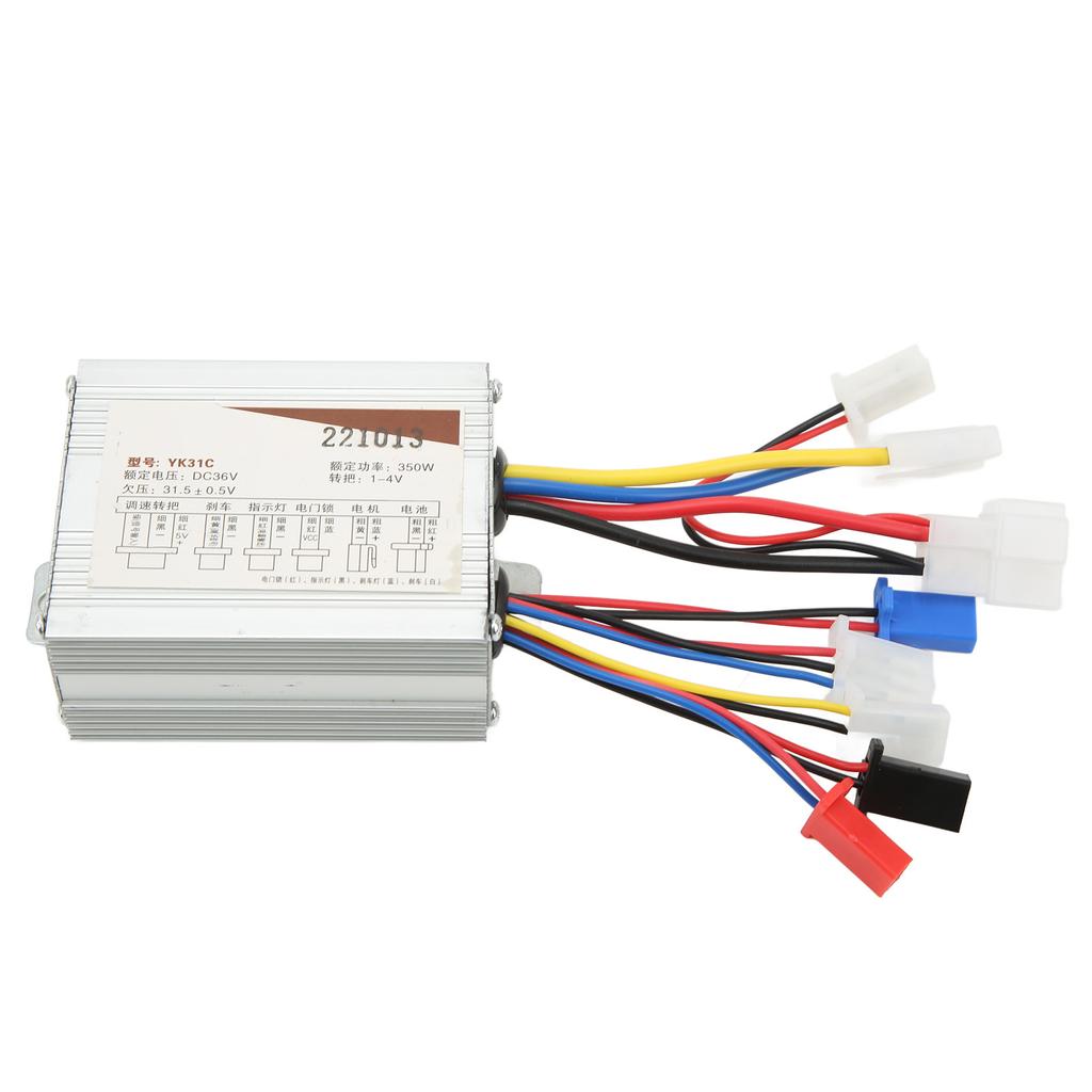24V 300W Brushed Motor 2650RPM All Copper Coil Aluminum Alloy Brushed DC Motor for Electric Scooter Electric Bike
