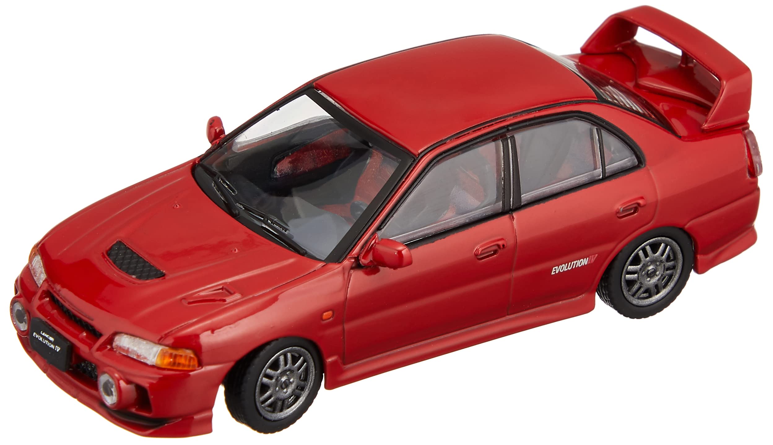 

BM CREATIONS Mitsubishi Lancer Красный LHD Готовое изделие 1/64 Evo.IV