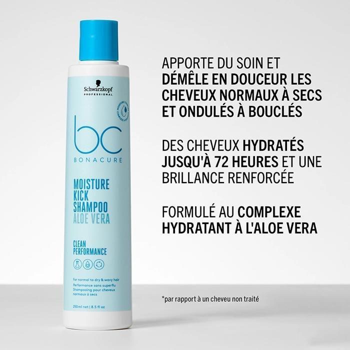 BC MOISTURE KICK champú 250 ml