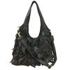 Women's European & American Genuine Leather Tassel Patchwork Tote Crossbody Bag - Colorful, Fashionable & Versatile