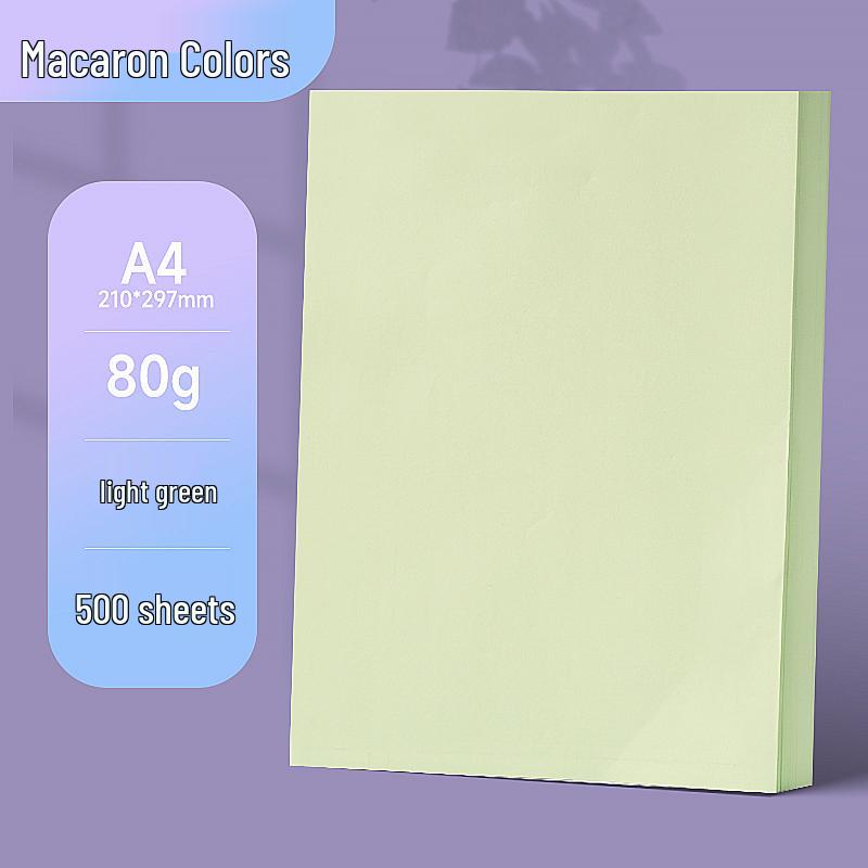 Macaron Color A4 Paper: Pink & Assorted, for Printing, Crafts, Origami & Kids' Projects