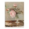 Retro Painting French Flora Vintage Poster and Prints Victorian Still Life Flower Rose Canvas Painting Decoraiton Living Room