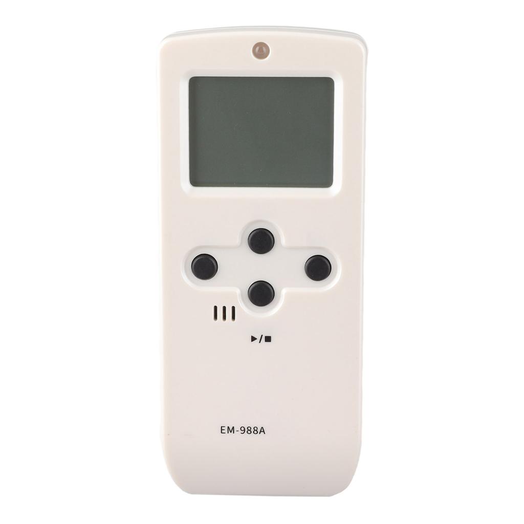 Metronom Elektrisch Einstellbar Universal LCD-Anzeige für Gitarre Klavier Bass Violine EM988AWeiß