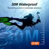 Action Camera, 4K High-definition Underwater Camera, Wireless WiFi Waterproof Outdoor Digital Camera