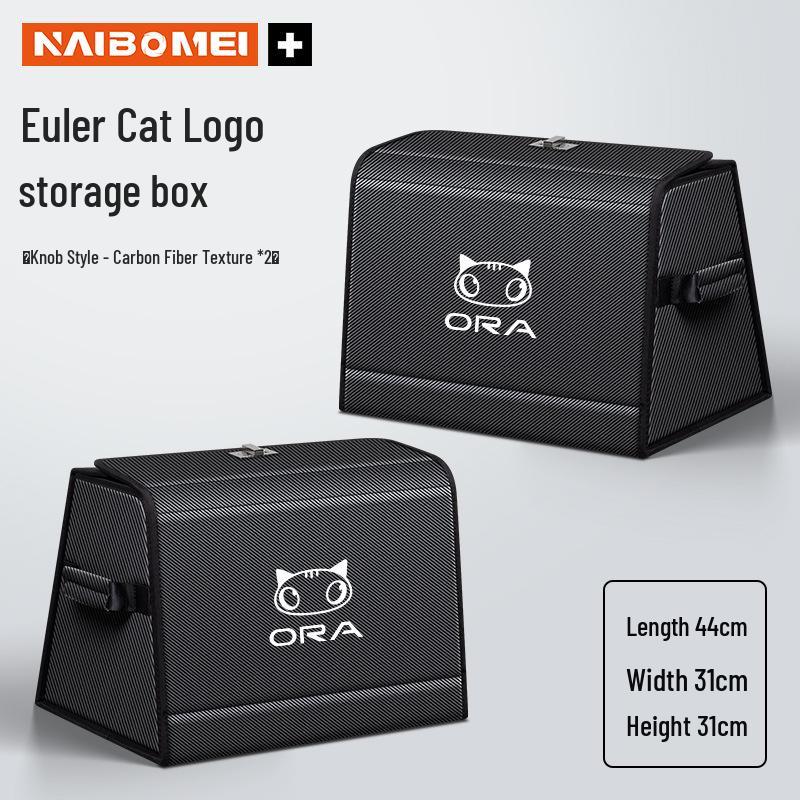 Compatible Trunk Storage Box for Ora Haomao, Lightning Cat, Ballet Cat, Black Cat, White Cat Cars