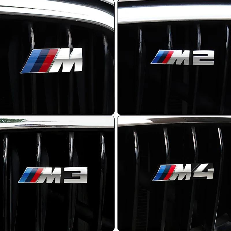BMW Grille Emblem Car Front Modification M Badge For BMW  E91 X5 E70 F11 E30 F31 X3 F25 E61 E83 X1 E53 E87 F40 F32 E70 F36 E46