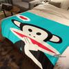 Customizable Cartoon Cute 3D Printing P-PaulF- Frank Flannel Blanket Sofa Home Warm Soft Blanket Four Seasons Portable Gift Blan