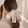 Scrunchie Women Warm Hair Scrunchies Winter Knit Hair Ties Bow Hair Bands Plush Elastic Band Hair Accessories