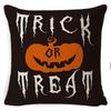 New Halloween Pumpkin Lumbar Pillow Printed Pillow Linen Pillow Cover Cushion Cover Decoration
