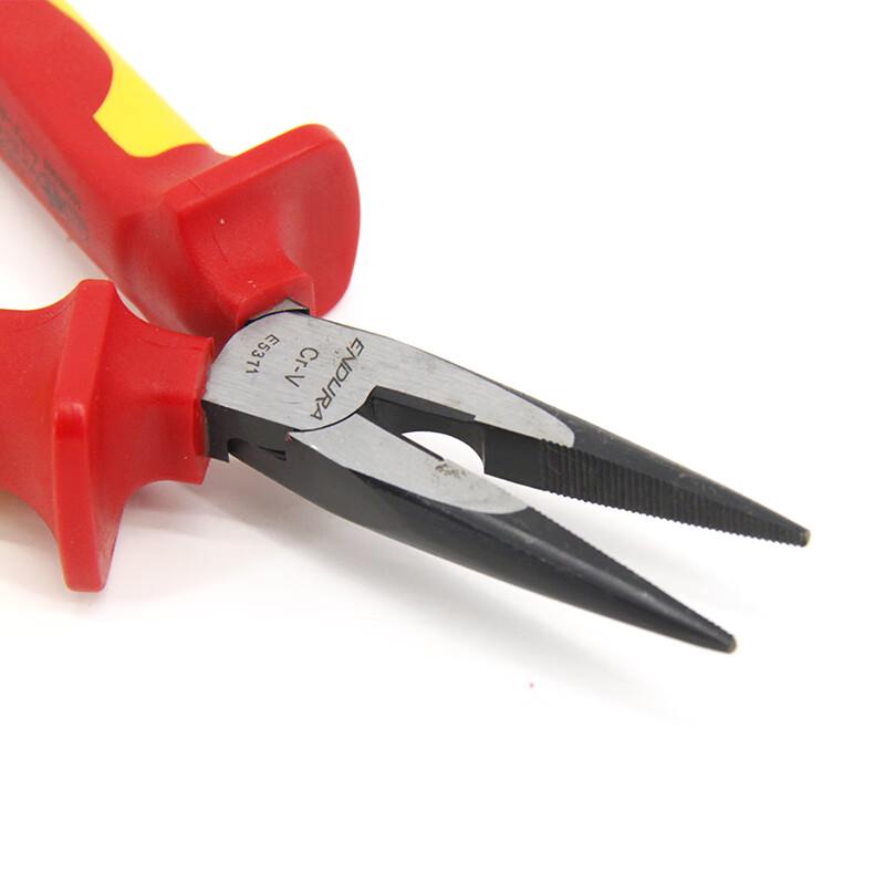 ENDURA VDE Bi-Color Insulated Long Nose Pliers