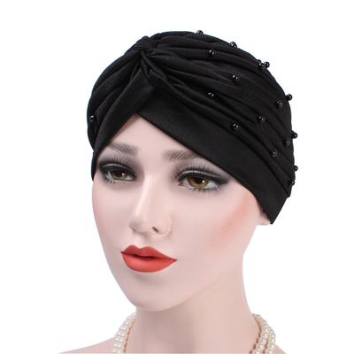Women/'s Velvet Flower Turban Hat Beanie Muslim Islamic Hijab Headwrap Scarf Cap