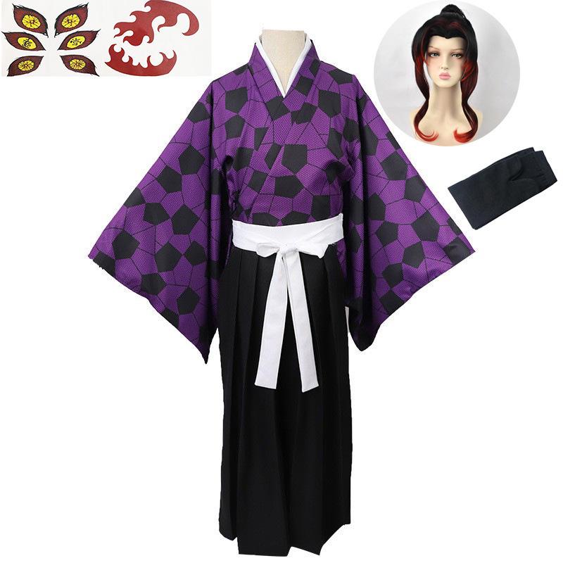 Jinyuan Yijia Demon Slayer Kokushibo Cosplay