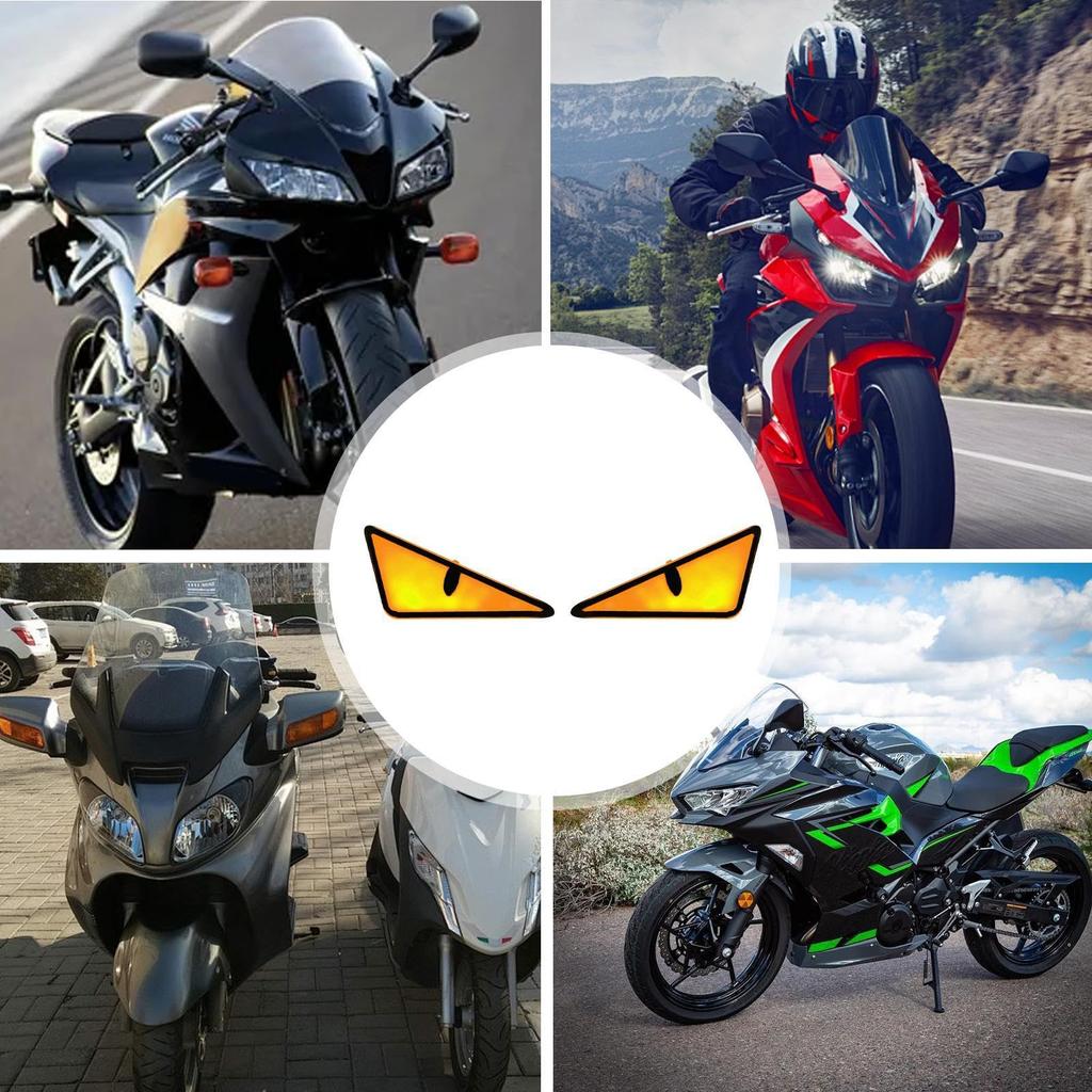 Motorcycle Headlights, Car LED Eye | Creative Decoration LED Lights,Motorcycle Modification Accessories, Auto Motorcycle Eye Motorcycle Headlights