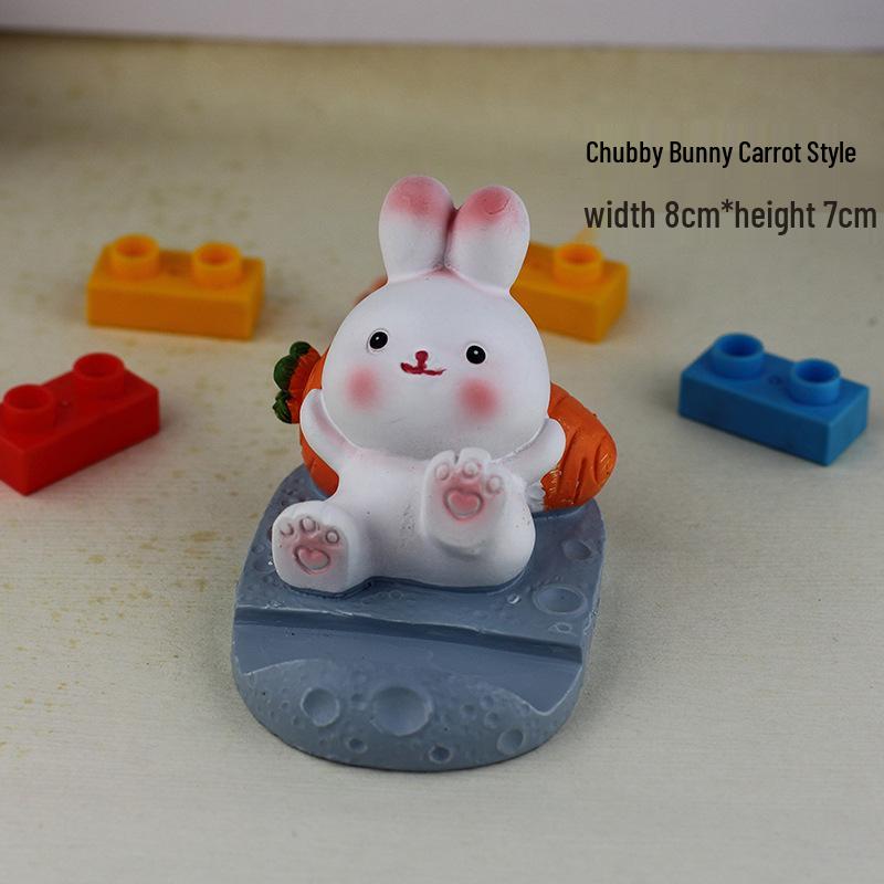 

Очаровательная подставка для телефона в виде кролика - Милое и креативное настольное украшение, Идеальный девчачий подарок