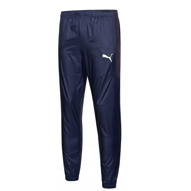 Puma Men's Navy Blue Tracksuit Bottoms S