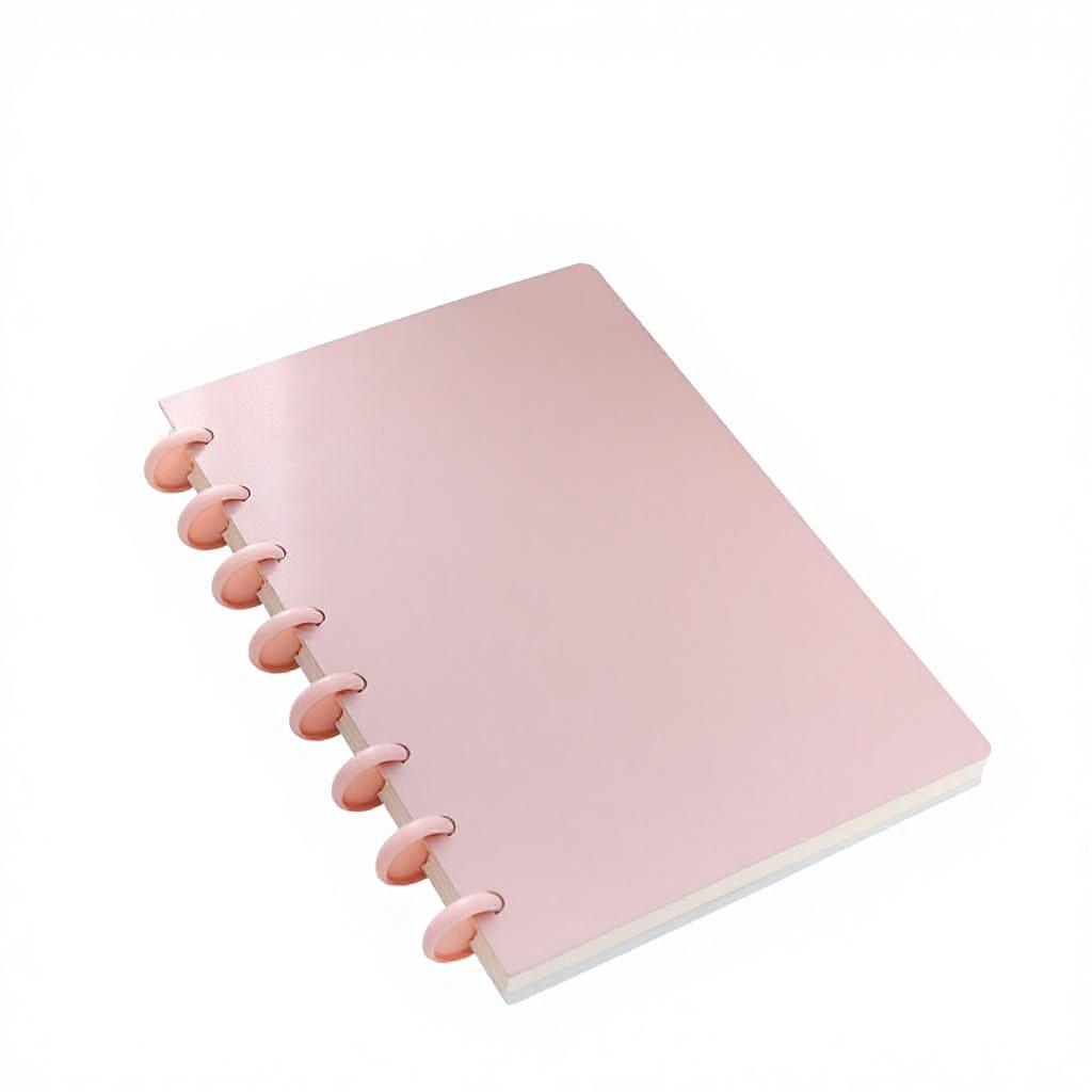 2026 Stationery Custom A5 Hardcover Planner Hardcover Spiral Notebook (Pink,100 Pages)