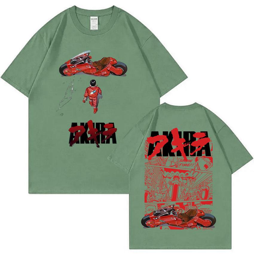 

Japanese Science Fiction Cartoon Movie Anime Akira Shotaro Kaneda Graphic T Shirts Unisex Women Hip Hop Vintage Oversized T-shirts 4XL
