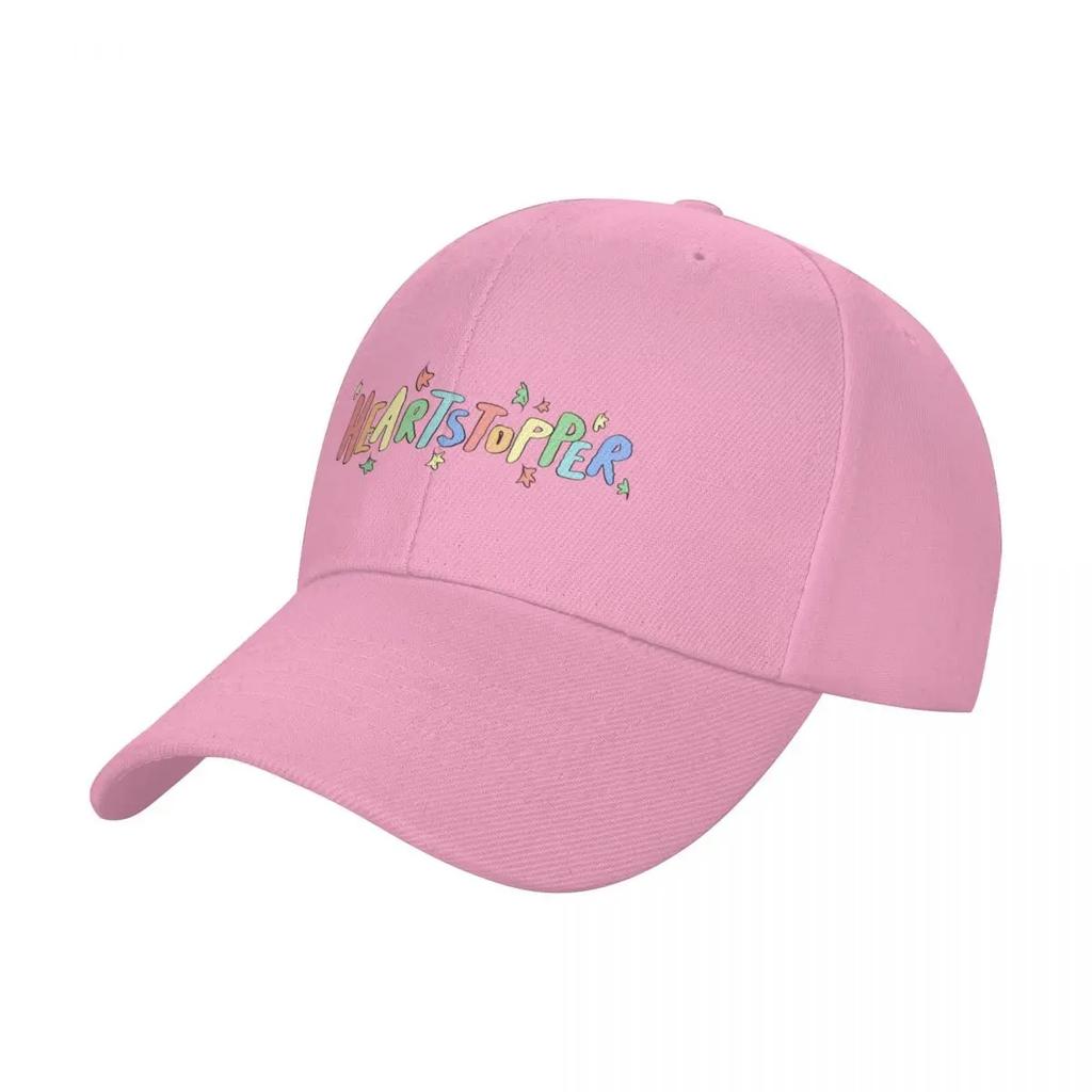 Heartstopper logo with leaves Baseball Cap Golf beach hat Dropshipping Mens Hats Womens