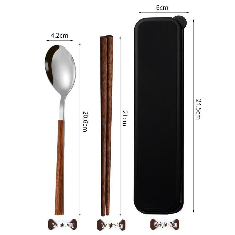 

Ru Han Xie European Style Silver 3-Piece Cutlery Set