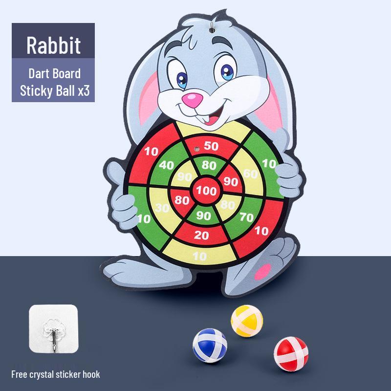 Kids' Sticky Ball Dartboard: Indoor/Outdoor Parent-Child Educational Toy
