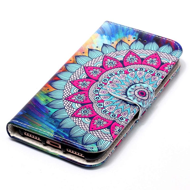 For Samsung Galaxy S24 Ultra Cover Flip Stand Stylish Pattern Leather Wallet Phone Case